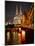 Cologne Cathedral, Dusk, Illuminated-Marc Gilsdorf-Mounted Photographic Print