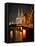 Cologne Cathedral, Dusk, Illuminated-Marc Gilsdorf-Framed Premier Image Canvas