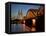 Cologne Cathedral, Dusk, Illuminated-Marc Gilsdorf-Framed Premier Image Canvas