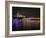 Cologne Cathedral, Great Saint Martin Church, the Rhine, in the Evening, Dusk-Marc Gilsdorf-Framed Photographic Print