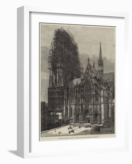 Cologne Cathedral, Recently Finished after Six Centuries-null-Framed Giclee Print