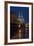Cologne Cathedral, UNESCO World Heritage Site, and Hohenzollern Bridge at Dusk-Charles Bowman-Framed Photographic Print