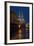 Cologne Cathedral, UNESCO World Heritage Site, and Hohenzollern Bridge at Dusk-Charles Bowman-Framed Photographic Print