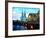 Cologne Cathedral with Hohenzollern Bridge-Markus Bleichner-Framed Art Print