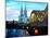 Cologne Cathedral with Hohenzollern Bridge-Markus Bleichner-Mounted Art Print