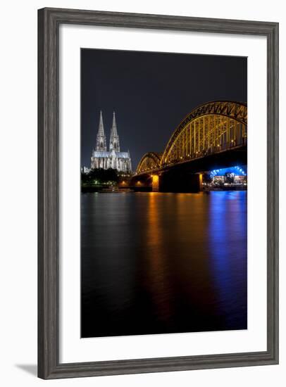 Cologne Cathedral-Charles Bowman-Framed Photographic Print