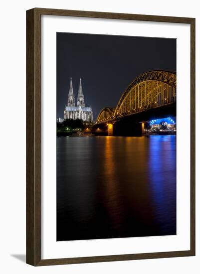 Cologne Cathedral-Charles Bowman-Framed Photographic Print