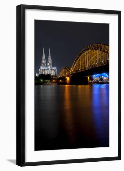 Cologne Cathedral-Charles Bowman-Framed Photographic Print