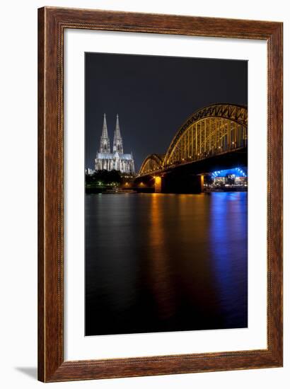 Cologne Cathedral-Charles Bowman-Framed Photographic Print