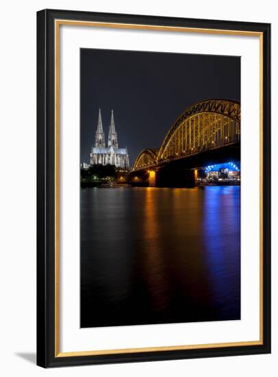 Cologne Cathedral-Charles Bowman-Framed Photographic Print