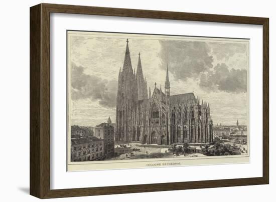 Cologne Cathedral-null-Framed Giclee Print