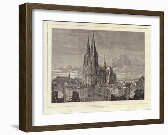 Cologne Cathedral-null-Framed Giclee Print