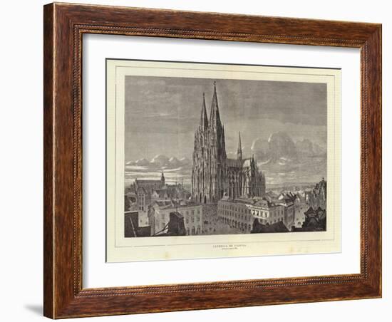 Cologne Cathedral-null-Framed Giclee Print