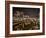 Cologne, Crane Houses in the Rheinauhafen, Dusk, Illuminated-Marc Gilsdorf-Framed Photographic Print