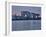 Cologne, Crane Houses on the Rhine, Dusk, Illuminated-Marc Gilsdorf-Framed Photographic Print