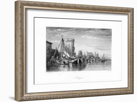 Cologne, Germany, 19th Century-W Miller-Framed Giclee Print