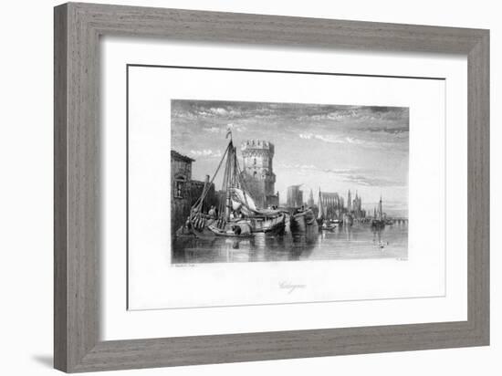 Cologne, Germany, 19th Century-W Miller-Framed Giclee Print