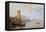 Cologne on the Rhine-J. M. W. Turner-Framed Premier Image Canvas