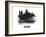 Cologne Skyline Brush Stroke - Black II-NaxArt-Framed Art Print