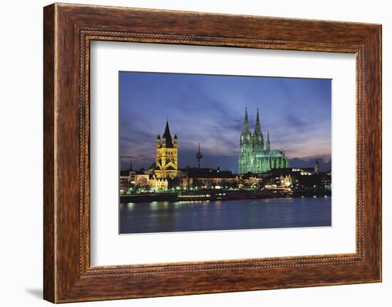 Cologne Skyline, Germany-Gavin Hellier-Framed Photographic Print