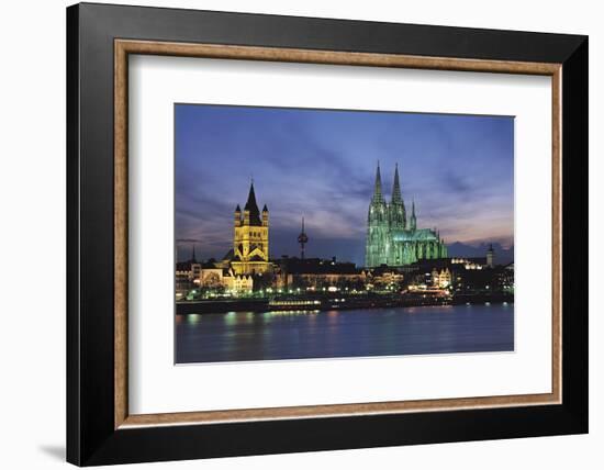 Cologne Skyline, Germany-Gavin Hellier-Framed Photographic Print