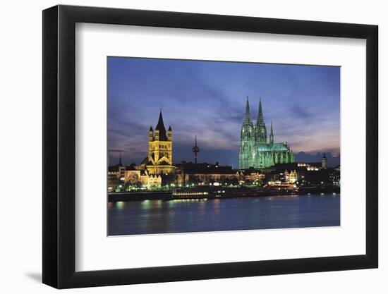 Cologne Skyline, Germany-Gavin Hellier-Framed Photographic Print