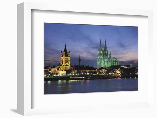 Cologne Skyline, Germany-Gavin Hellier-Framed Photographic Print