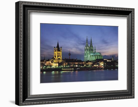 Cologne Skyline, Germany-Gavin Hellier-Framed Photographic Print