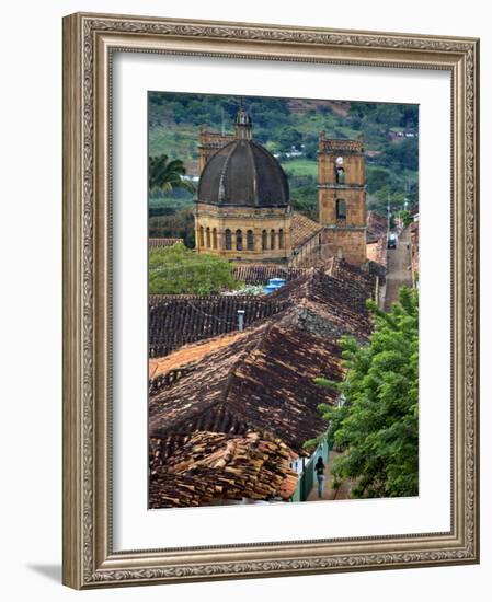 Colombia, Barichara, Colonial Town, National Monument, Santander Province-John Coletti-Framed Photographic Print