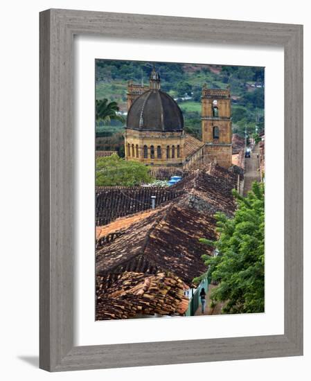 Colombia, Barichara, Colonial Town, National Monument, Santander Province-John Coletti-Framed Photographic Print