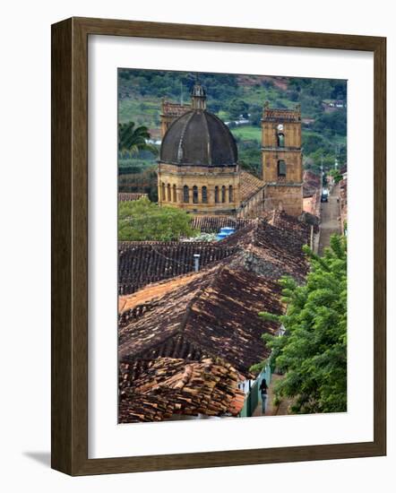 Colombia, Barichara, Colonial Town, National Monument, Santander Province-John Coletti-Framed Photographic Print