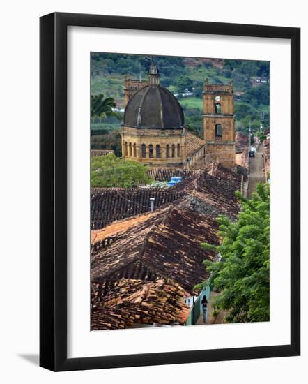 Colombia, Barichara, Colonial Town, National Monument, Santander Province-John Coletti-Framed Photographic Print