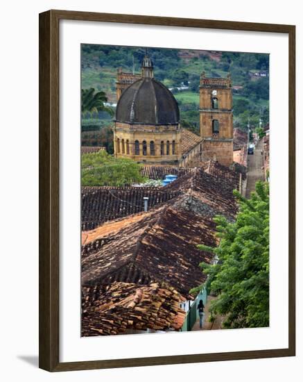 Colombia, Barichara, Colonial Town, National Monument, Santander Province-John Coletti-Framed Photographic Print