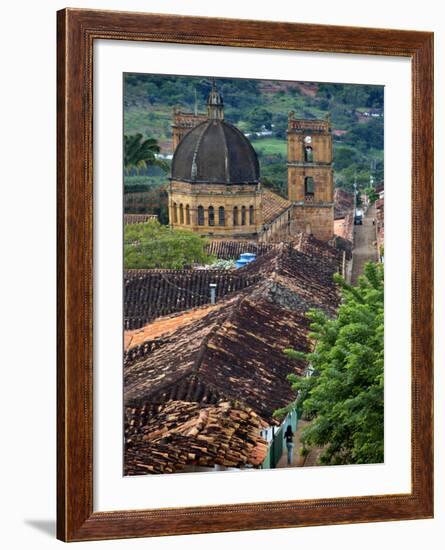 Colombia, Barichara, Colonial Town, National Monument, Santander Province-John Coletti-Framed Photographic Print