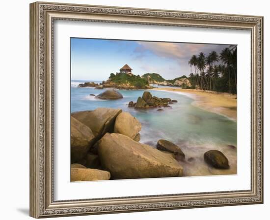 Colombia, Magdalena, Park Nacional Natural Tayrona, El Cabo, Beach-Jane Sweeney-Framed Photographic Print