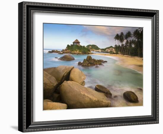 Colombia, Magdalena, Park Nacional Natural Tayrona, El Cabo, Beach-Jane Sweeney-Framed Photographic Print