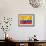 Colombian Flag-daboost-Framed Art Print displayed on a wall