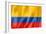 Colombian Flag-daboost-Framed Art Print