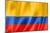 Colombian Flag-daboost-Mounted Art Print