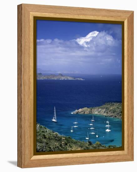 Colombier, St. Barts, French West Indes-Walter Bibikow-Framed Premier Image Canvas