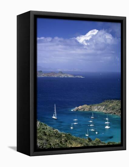 Colombier, St. Barts, French West Indes-Walter Bibikow-Framed Premier Image Canvas