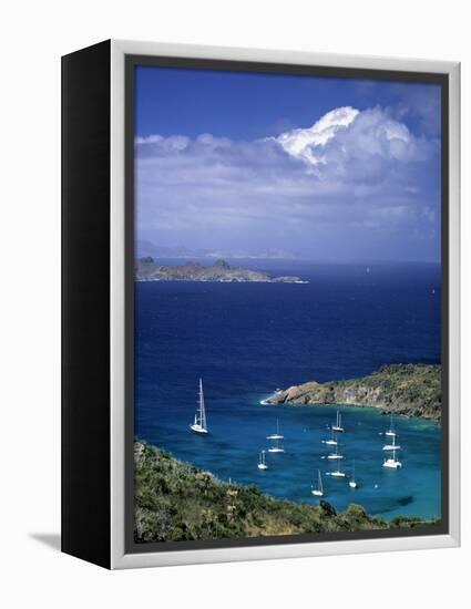 Colombier, St. Barts, French West Indes-Walter Bibikow-Framed Premier Image Canvas