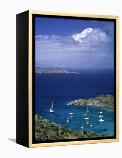 Colombier, St. Barts, French West Indes-Walter Bibikow-Framed Premier Image Canvas