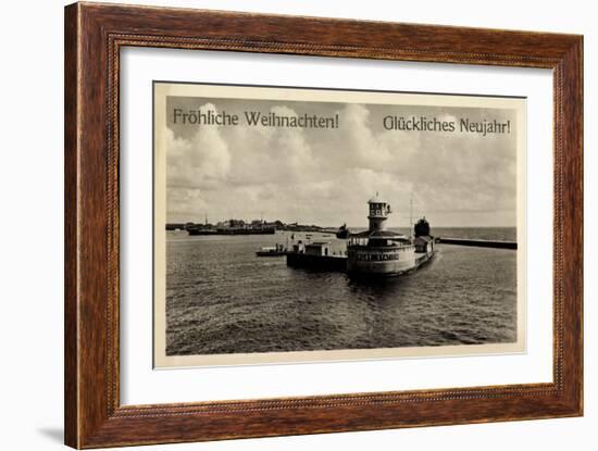 Colombo Sri Lanka, Hafeneinfahrt, Pilot Station-null-Framed Giclee Print