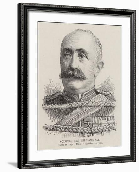 Colonel Ben Williams-null-Framed Giclee Print