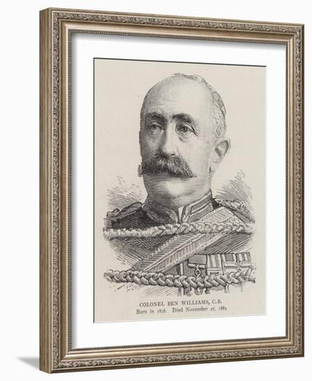 Colonel Ben Williams-null-Framed Giclee Print