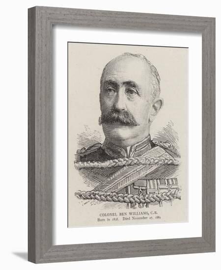 Colonel Ben Williams-null-Framed Giclee Print