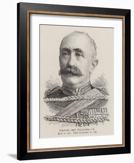 Colonel Ben Williams-null-Framed Giclee Print