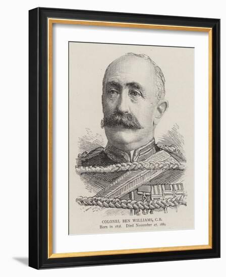 Colonel Ben Williams-null-Framed Giclee Print