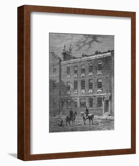 Colonel Blood's House, Westminster, London, c1870 (1878)-Unknown-Framed Giclee Print